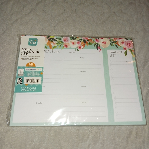 NEW! Meal Planning Magnetic Pad - Picture 1 of 5